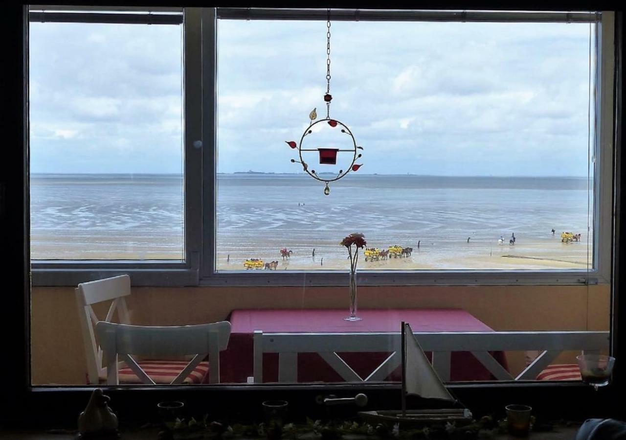 Am Sahlenburgerstrand Whg 31 Seesicht Куксхафен Экстерьер фото